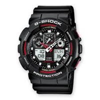 Orologio G-Shock Uomo in Resina GA-100-1A4ER - GA-100-1A4ER